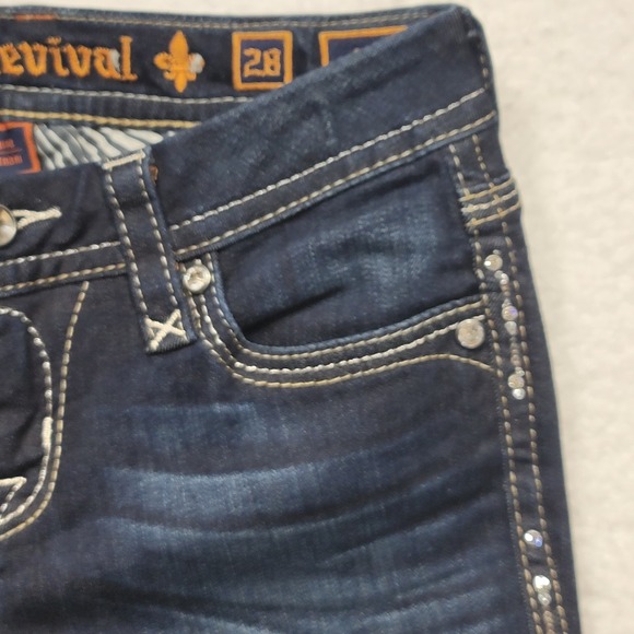 Rock Revival Betty Flap Pocket Skinny Jeans - Picture 4 of 16